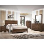 Millie Bed Brown Cherry