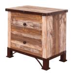 Antique Collection 2 Drawer Nightstand - Image 2