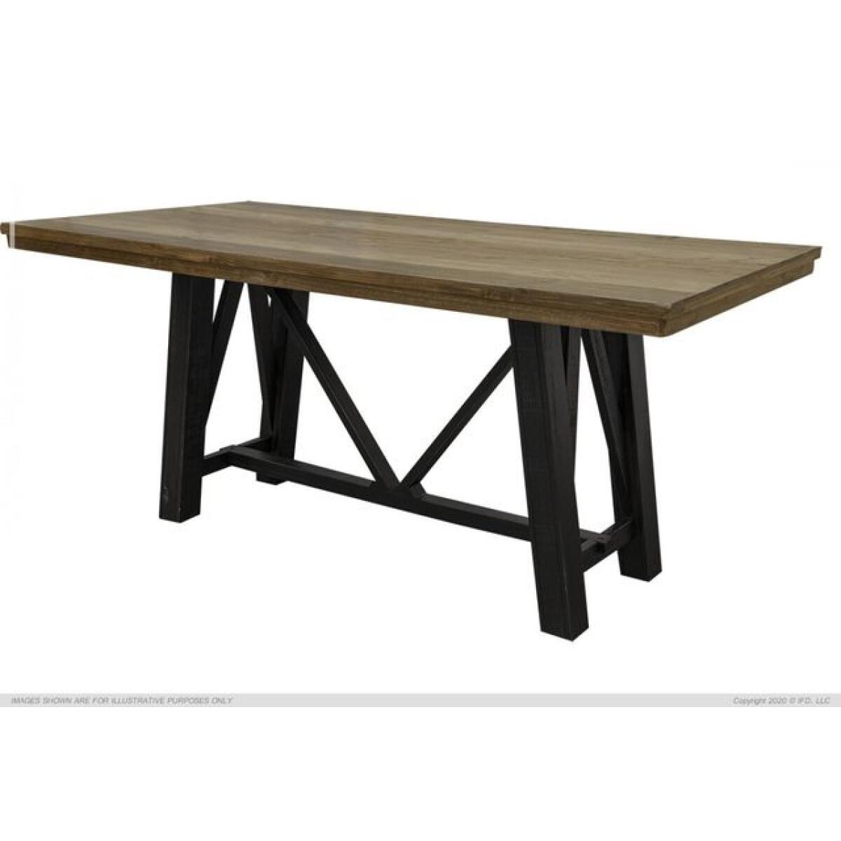 Loft Brown Rectangle Gathering Table Loft Brown Rectangle Gathering Table - Image 1
