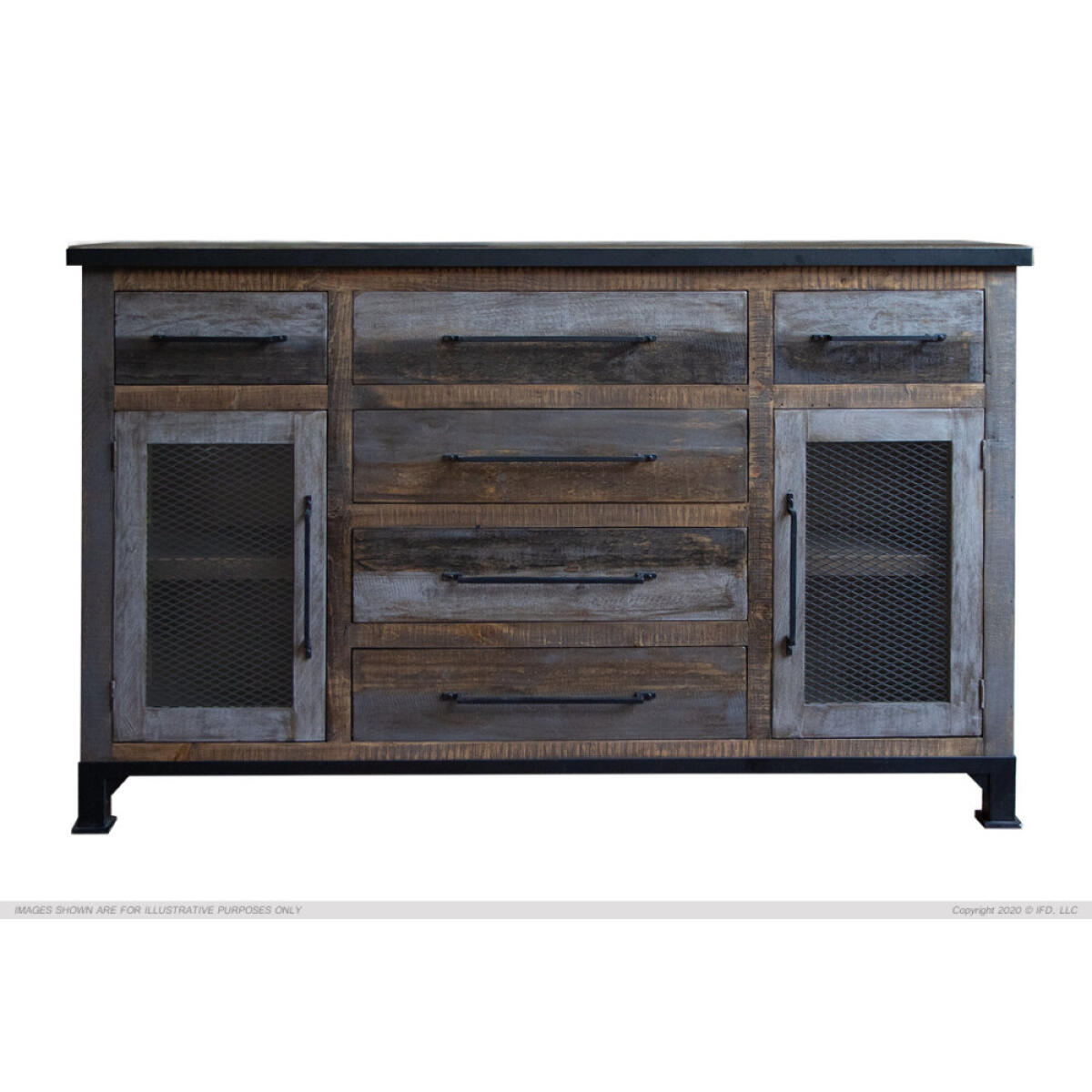 Antique Gray Buffet 9771BFF Antique Gray Buffet 9771BFF - Image 1