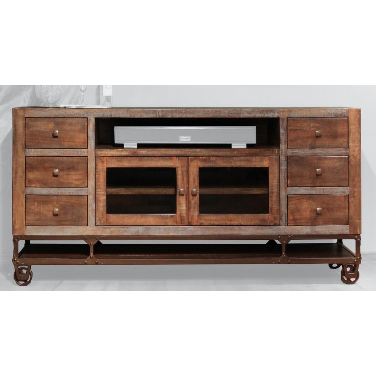 Urband Gold 76” TV Stand IFD560STAND-76 Urband Gold 76'' TV Stand IFD560STAND-76 - Image 1