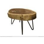 880 Vivo Authentic Live-Edge Chair-side Table