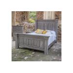 Terra Grey Panel Bed