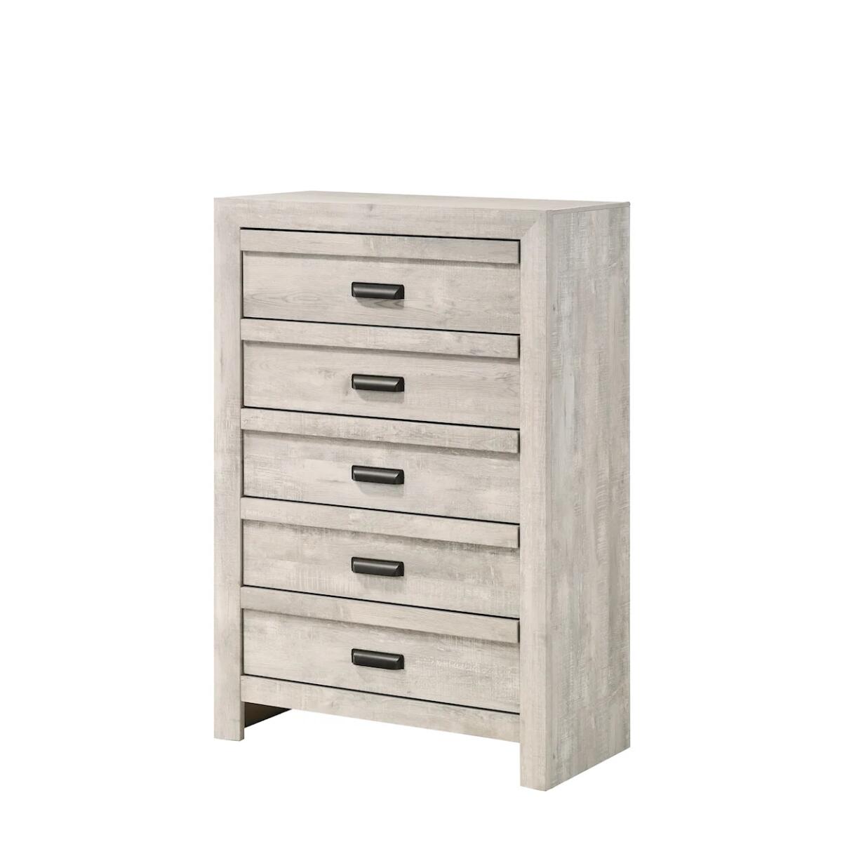 Valor Rustic 5-Drawer Bedroom Chest Valor Rustic 5-Drawer Bedroom Chest - Image 1