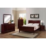 Louis Phillip Full Sleigh Bed in Cherry - Image 2