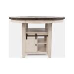 madison county high/low round dining table