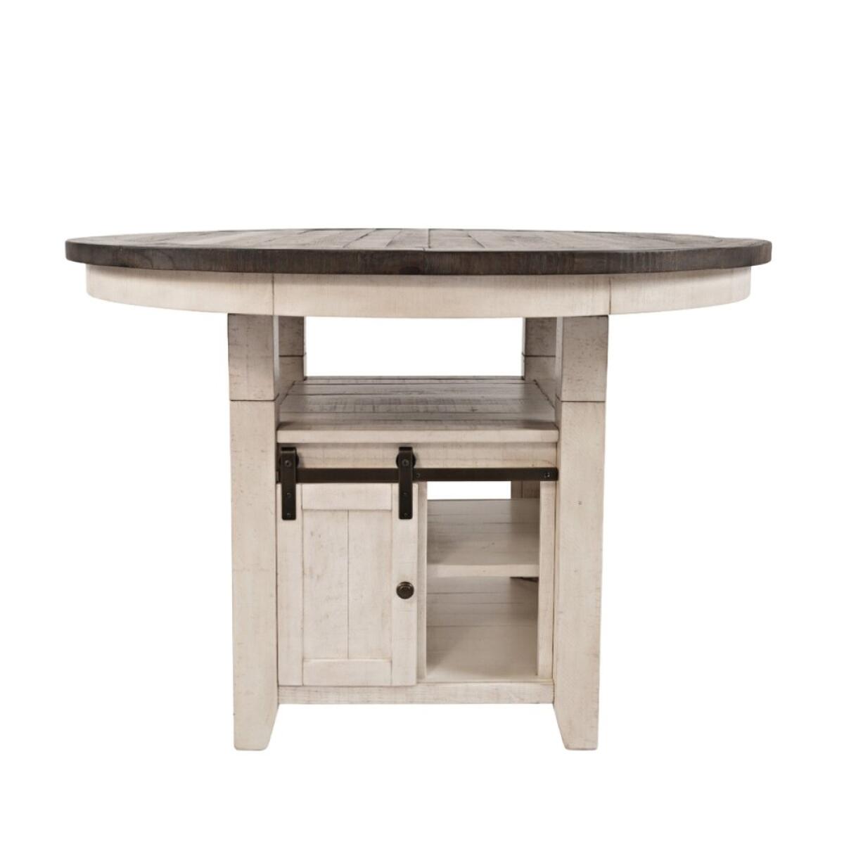 Madison County Round High-Low Dining Table Madison County Round High-Low Dining Table - Image 1