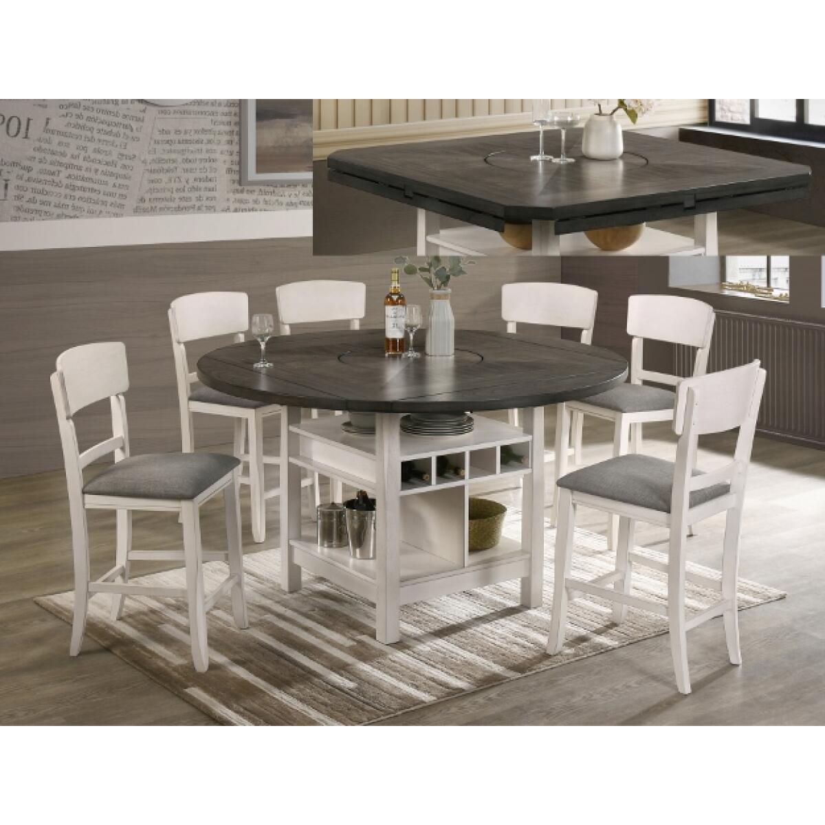 Casual Dining Conner Counter Height Dining Table Casual Dining Conner Counter Height Dining Table - Image 1