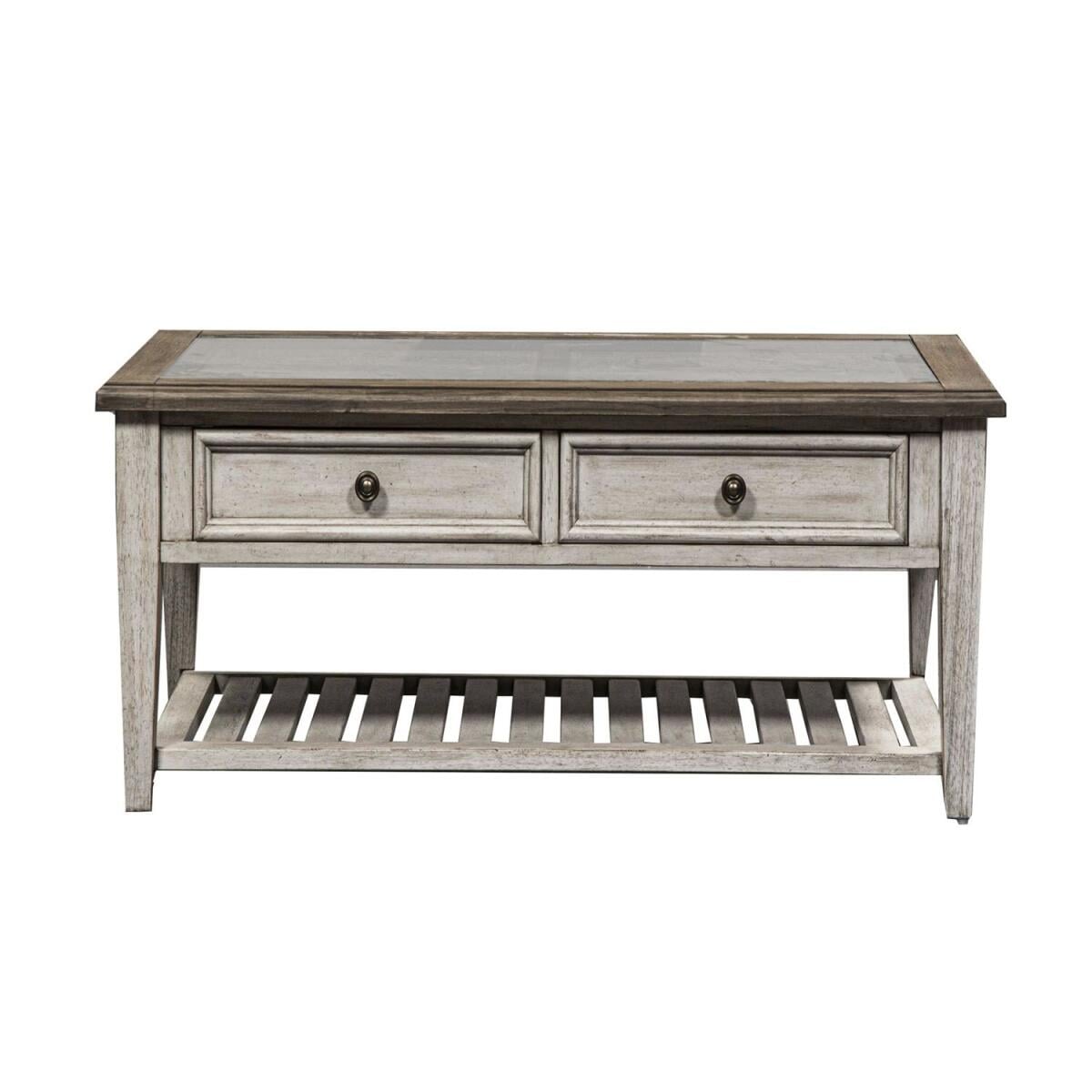 Heartland Rect Ceiling Tile Cocktail Table Heartland Rect Ceiling Tile Cocktail Table - Image 1