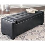 Benches Upholstered Storage Bench - Image 3