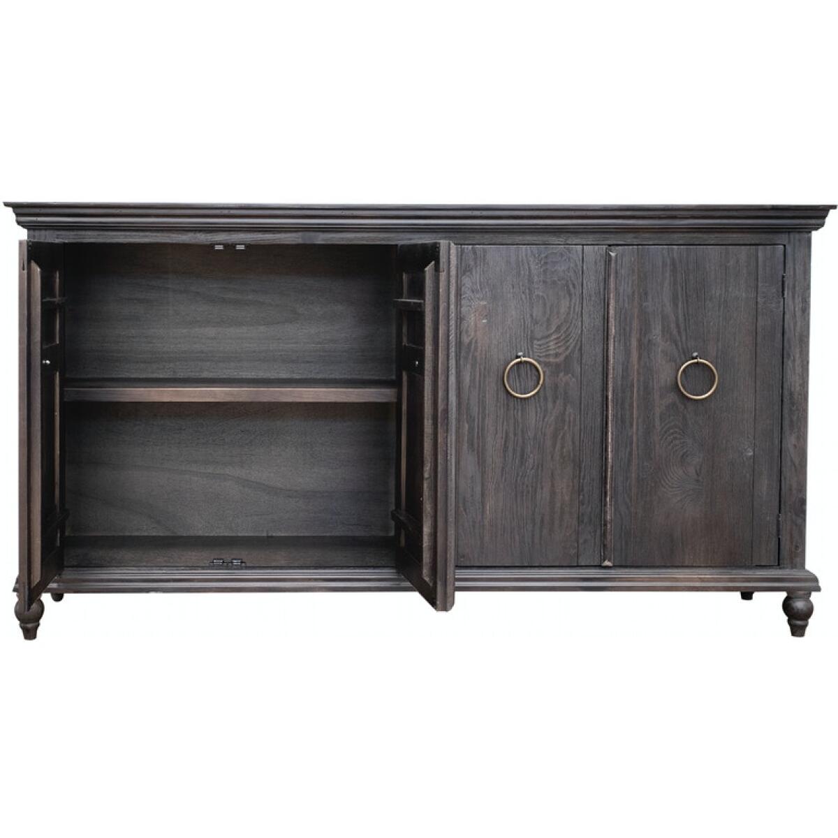 Capri 4 Door Console w/Charcoal Finish Capri 4 Door Console w/Charcoal Finish - Image 1