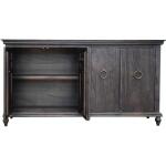 Capri 4 Door Console w/Charcoal Finish
