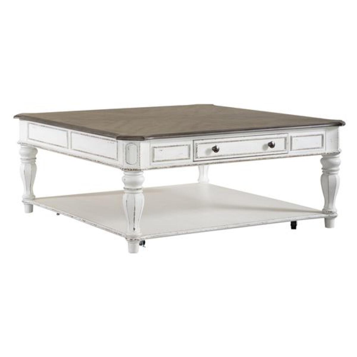 Magnolia Manor Oversized Square Cocktail Table Magnolia Manor Oversized Square Cocktail Table - Image 1