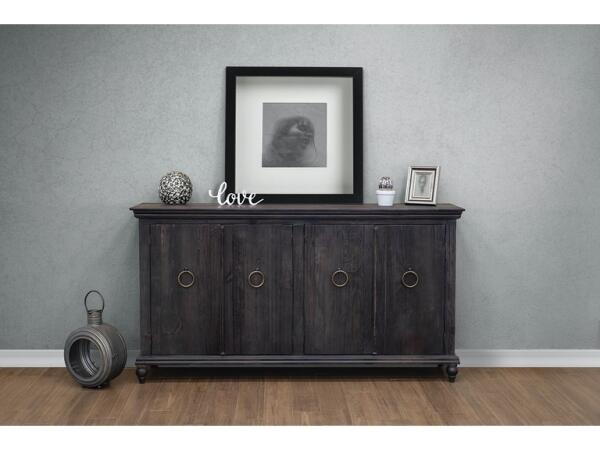 Capri 4 Door Console w/Charcoal Finish - Image 2