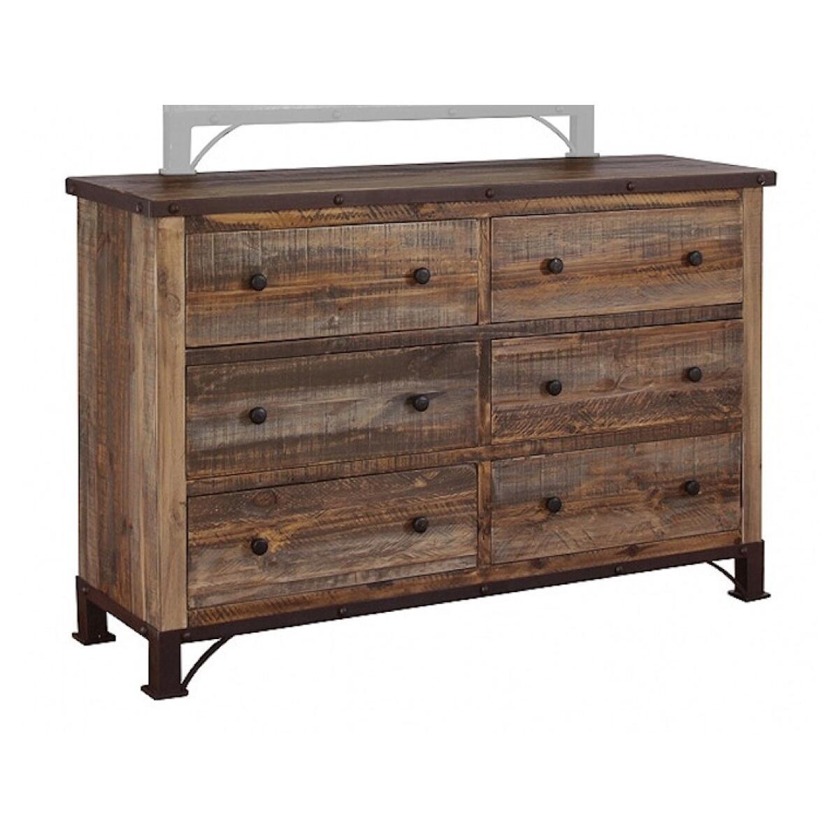 Antique Collection/Antique 6 Drawer Dresser Antique Collection/Antique 6 Drawer Dresser - Image 1