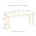 Owingsville Dining Bench - Image 10