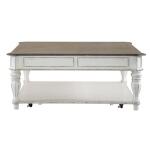 Magnolia Manor Oversized Square Cocktail Table - Image 3