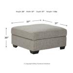 Megginson Ottoman With Storage - Image 5