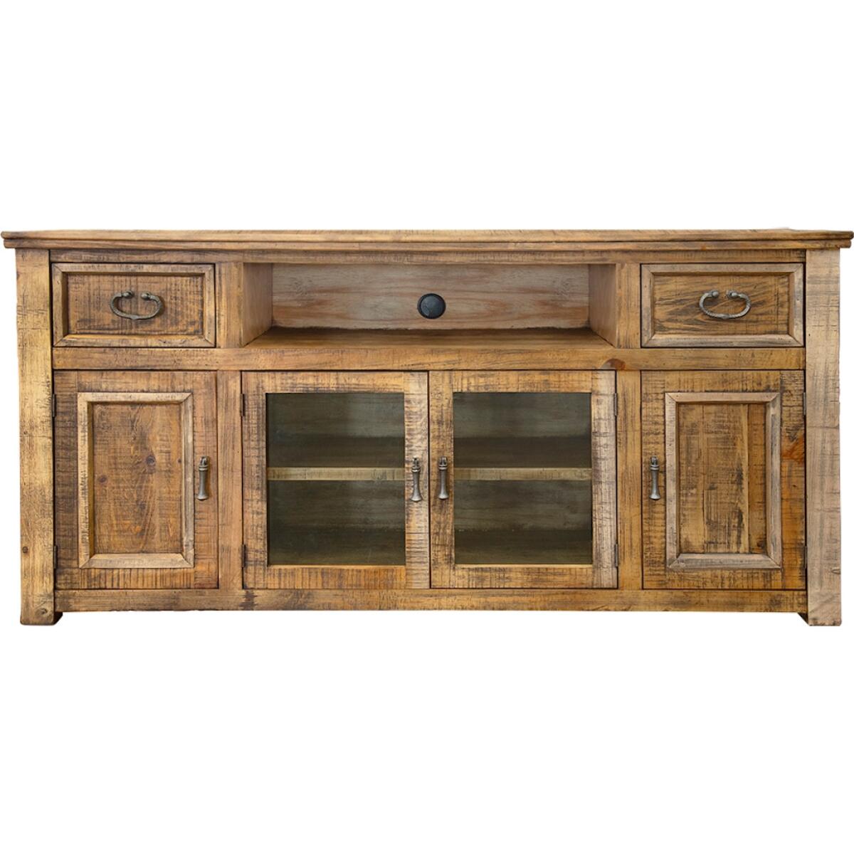 70” TV Stand with 2 Drawer and 4 Doors 70'' TV Stand with 2 Drawer and 4 Doors - Image 1