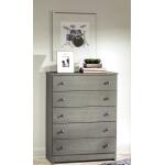 5 Drawer Chest - Gray
