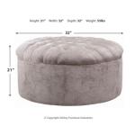 Carnaby Oversized Accent Ottoman - Image 5