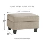 Abney Ottoman - Image 5