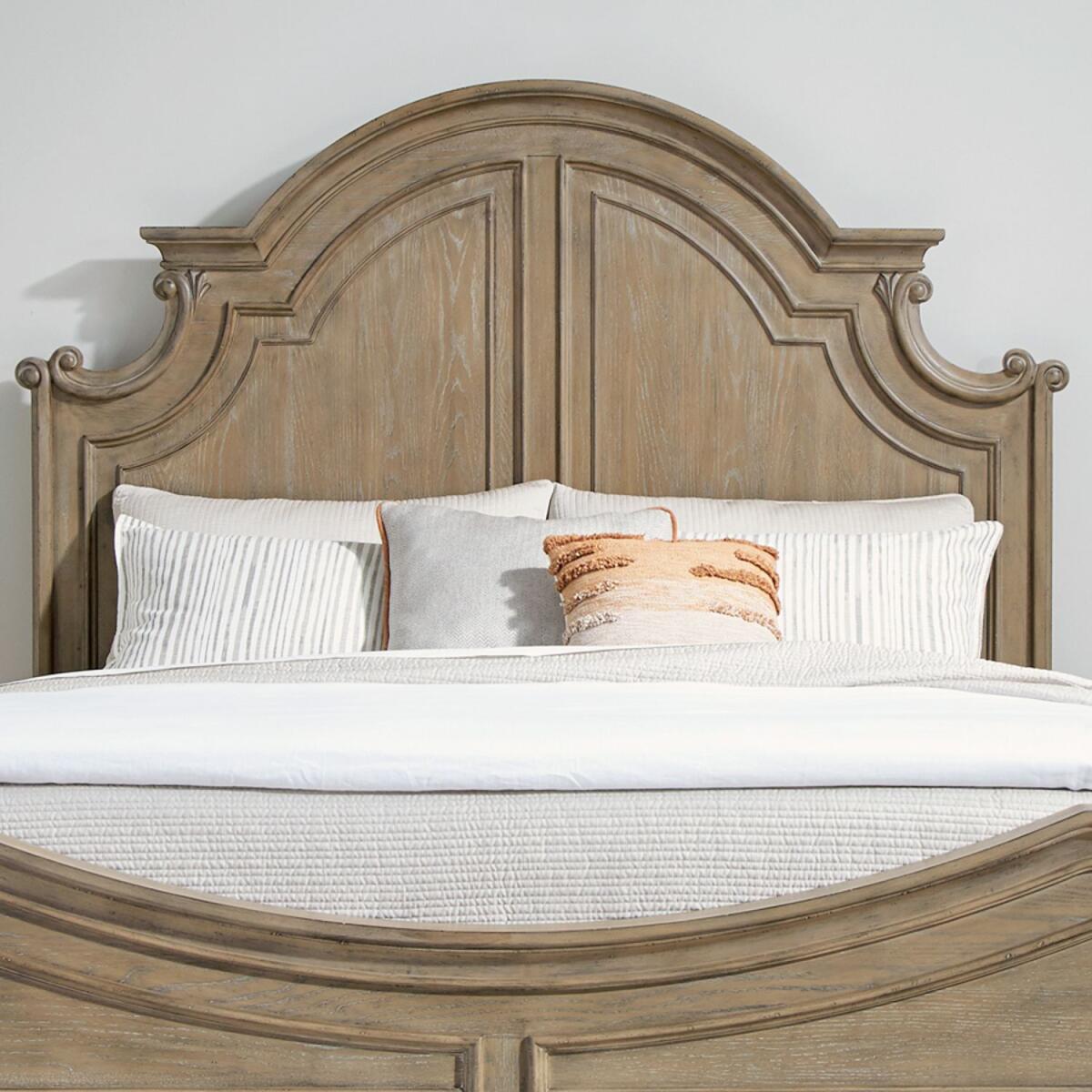 Magnolia Manor King Bed 244N-BR15 Magnolia Manor Queen Bed 244N-BR13 - Image 1