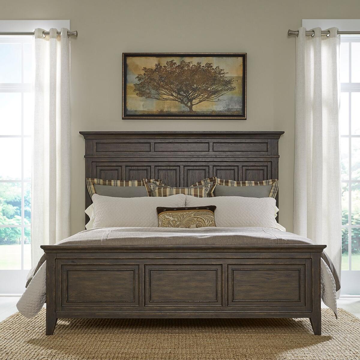 Paradise Valley King Panel Bed Paradise Valley Queen Panel Bed - Image 1