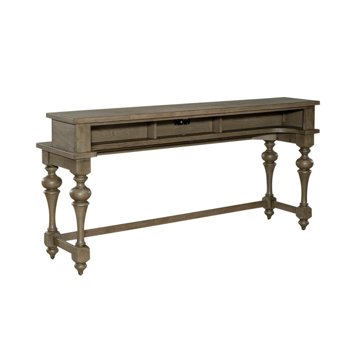 Americana Farmhouse Console Bar Table Americana Farmhouse Console Bar Table - Image 1