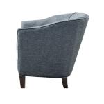 Fremont Barrel Arm Chair- Slate Blue - Image 4