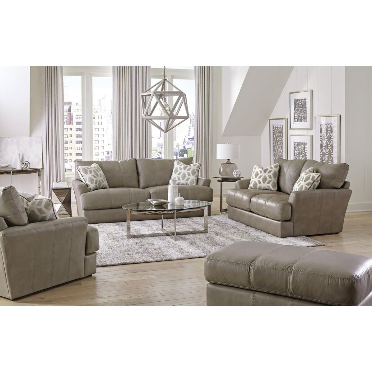 b8fa6f56-07d9-4843-ab84-694cf170ca8d__48468.1673382312 Prato Putty Leather Chair - Image 1
