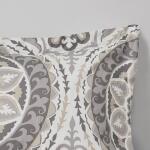 Serenity King Comforter Set with Cotton Bed Sheets- Taupe - Image 5