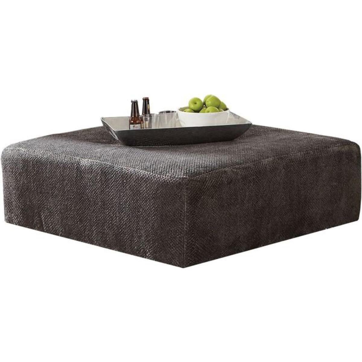 Mammoth Smoke 40″ Cocktail Ottoman Mammoth Smoke 40" Cocktail Ottoman - Image 1