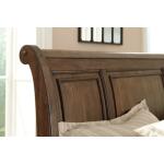 Flynnter Queen Sleigh Bed with 2 Storage Drawers - Image 3