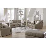 Prato Putty Leather Sofa - Image 2