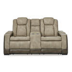 Next-Gen Durapella Power Reclining Loveseat with Console