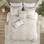 Suzanna King Cotton Comforter Mini Set- Taupe - Image 3