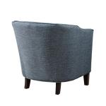 Fremont Barrel Arm Chair- Slate Blue - Image 2
