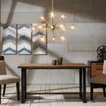 Paige 12-Light Chandelier with Oversized Globe Bulbs- Gold - Image 4