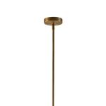 Paige 12-Light Chandelier with Oversized Globe Bulbs- Gold - Image 3