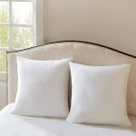Cotton Sateen Euro Pillow- White