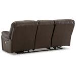 Leather Power Reclining Sofa - Image 7