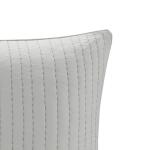 Camila Cotton Quilted Euro Sham- Grey - Image 3
