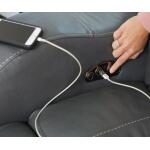 Angelo Gunmetal Power Recliner with Power Adjustable Headrest - Image 4