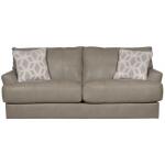 Prato Putty Leather Sofa