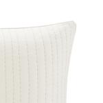 Camila Cotton Quilted Euro Sham- White - Image 3