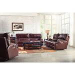 Wembley Steel Power Headrest Power Lay Flat Reclining Console Loveseat - Image 2