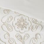 Violette King/Cal King 3 Piece Tufted Cotton Chenille Coverlet Set- Ivory/Taupe - Image 5