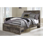 Derekson Full Panel Bed with 2 Storage Drawers