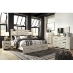 Cambeck King Panel Bed with 2 Storage Drawers - Image 8